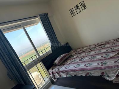 Bedroom Image of 550 Sq.ft 1 BHK Apartment / Flat for rent in Vijay Orovia, Hiranandani Estate Thane for Rs. 28000