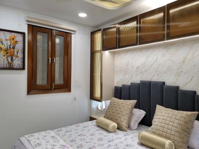 Bedroom Image of 600 Sq.ft 2 BHK Apartment / Flat for sale in Hans Builders Floor, Dwarka Mor New Delhi for Rs. 3800000