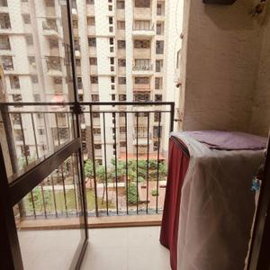 Balcony Image of 756 Sq.ft 2 BHK Apartment / Flat for rent in Lodha Palava Downtown, Palava Phase 2 Thane for Rs. 25000