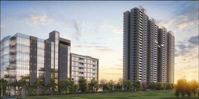 Image of 1190 Sq.ft 2 BHK Apartment / Flat for sale in N B Swanandi Blossom, Ravet, Pune for Rs. 8000000
