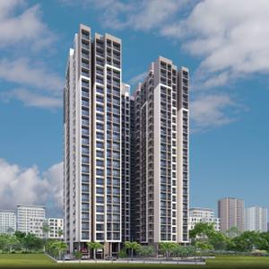 Image of 585 Sq.ft 1 BHK Apartment / Flat for sale in Shree Sai Garden, Palava Phase 1, Thane for Rs. 3100000