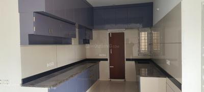 Kitchen Image of 1200 Sq.ft 2 BHK Builder Floor for rent in Thanisandra Bengaluru for Rs. 30000