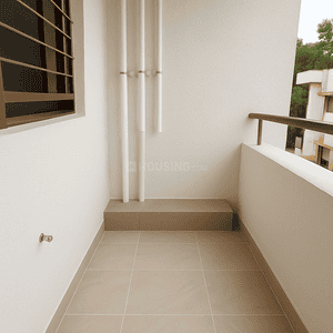 Balcony Image of 1248 Sq.ft 2 BHK Apartment / Flat for sale in Pimple Gurav Pune for Rs. 11000000