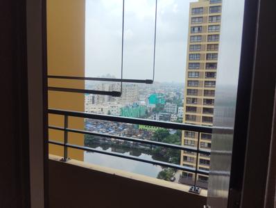 Balcony Image of 650 Sq.ft 2 BHK Apartment / Flat for sale in Ambuja Utalika Effieciency And Comfort, Mukundapur Kolkata for Rs. 6800000