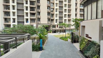 Balcony Image of 650 Sq.ft 1 BHK Apartment / Flat for rent in Shedung Navi Mumbai for Rs. 13000