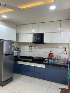 Kitchen Image of 1530 Sq.ft 3 BHK Apartment / Flat for sale in Vikas Westside Elegance, Shilaj Ahmedabad for Rs. 9000000