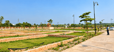 Image of 1211 Sq.ft Residential Plot / Land for sale in Shrigokuldham Golden Horizon, Lolai, Lucknow for Rs. 7629303