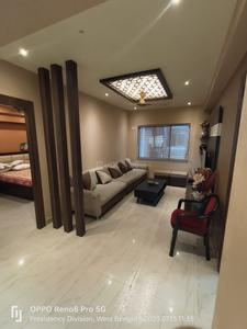 Hall Image of 1860 Sq.ft 4 BHK Apartment / Flat for rent in Tirath Devi Apartment, Rajarhat Kolkata for Rs. 37000
