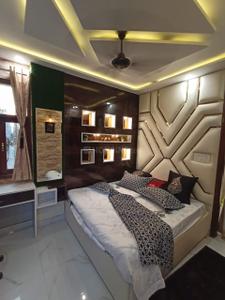 Bedroom Image of 900 Sq.ft 3 BHK Builder Floor for sale in Nawada New Delhi for Rs. 4750000