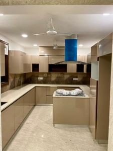 Kitchen Image of 1350 Sq.ft 3 BHK Builder Floor for rent in Paschim Vihar New Delhi for Rs. 65000