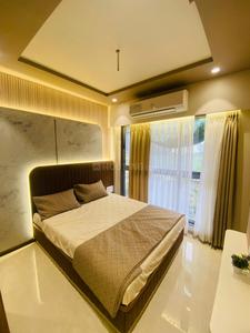 Bedroom Image of 850 Sq.ft 2 BHK Apartment / Flat for sale in Unique Poonam Sky City Phase II, Virar West Virar for Rs. 5400000