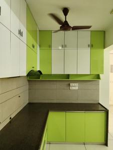 Kitchen Image of 1500 Sq.ft 3 BHK Apartment / Flat for sale in HN Safal Marigold, Bopal Ahmedabad for Rs. 7900000