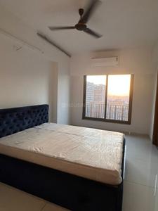 Bedroom Image of 1126 Sq.ft 3 BHK Apartment / Flat for rent in Adani Elysium, Shantigram Ahmedabad for Rs. 36000