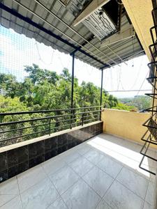 Balcony Image of 1300 Sq.ft 3 BHK Apartment / Flat for rent in Warje Pune for Rs. 37000