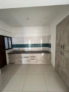 Kitchen Image of 1700 Sq.ft 3 BHK Apartment / Flat for rent in Vishwanath Maher Select, Shela Ahmedabad for Rs. 25000