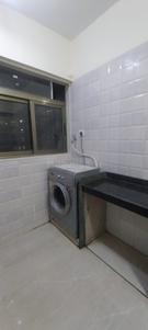 Kitchen Image of 1055 Sq.ft 2 BHK Apartment / Flat for rent in Vishesh Balaji Symphony Phase 3, Shilottar Raichur Navi Mumbai for Rs. 27000