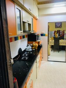 Kitchen Image of 1100 Sq.ft 2 BHK Apartment / Flat for sale in Ghansoli Navi Mumbai for Rs. 18800000
