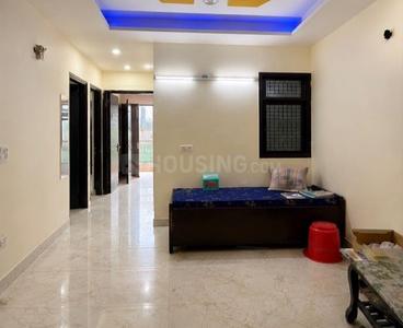 Hall Image of 900 Sq.ft 3 BHK Builder Floor for rent in RWA Vipin Garden, Uttam Nagar New Delhi for Rs. 20000