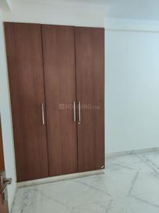 Bedroom Image of 600 Sq.ft 1 BHK Builder Floor for rent in Malviya Nagar New Delhi for Rs. 26000
