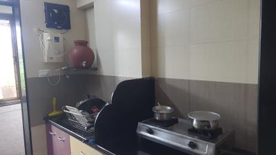 Kitchen Image of 630 Sq.ft 1 BHK Apartment / Flat for sale in Titwala Thane for Rs. 3600000