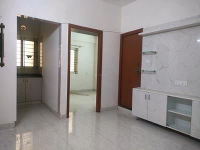 Living Room Image of 600 Sq.ft 1 BHK Apartment / Flat for rent in Munnekollal Bengaluru for Rs. 22000