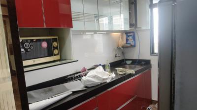 Kitchen Image of 950 Sq.ft 2 BHK Apartment / Flat for rent in Sethia Sea View, Goregaon West Mumbai for Rs. 70000