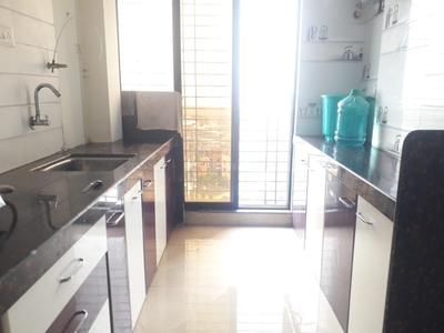 Kitchen Image of 720 Sq.ft 1 BHK Apartment / Flat for rent in Riddhi Siddhi Avenue, Ulwe Navi Mumbai for Rs. 20000