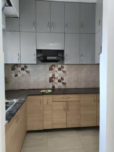 Kitchen Image of 1075 Sq.ft 2 BHK Apartment / Flat for rent in Gaur City 7th Avenue, Noida Extension Greater Noida for Rs. 25000
