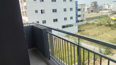 Balcony Image of 955 Sq.ft 2 BHK Apartment / Flat for sale in Medavakkam Chennai for Rs. 6885000