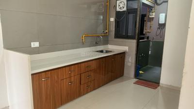 Kitchen Image of 1150 Sq.ft 3 BHK Apartment / Flat for rent in Omkar Parisar, Chandkheda Ahmedabad for Rs. 28000