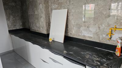 Kitchen Image of 2200 Sq.ft 3 BHK Apartment / Flat for rent in Kaavyaratna Antriksh, Randesan Gandhinagar for Rs. 35000