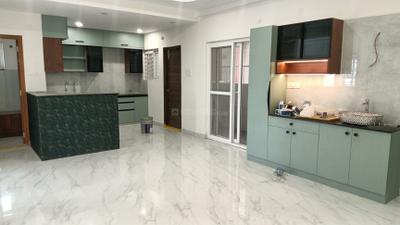 Kitchen Image of 1800 Sq.ft 3 BHK Apartment / Flat for rent in Dream House Jupiter, Uppal Hyderabad for Rs. 45000