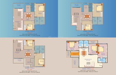Image of 1772 Sq.ft 3 BHK Apartment / Flat for sale in Aadish Iris Kanak Isbt, Sukhliya, Indore for Rs. 10543400