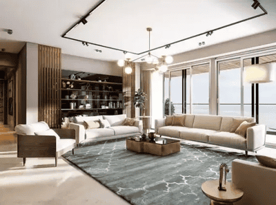 Image of 1950 Sq.ft 3 BHK Apartment / Flat for sale in Techno Aakasa, Worli, Mumbai for Rs. 99900000