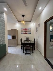 Hall Image of 1350 Sq.ft 3 BHK Apartment / Flat for rent in Bajwa Sunny Heights, Kharar Mohali for Rs. 28000
