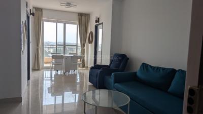 Living Room Image of 1055 Sq.ft 2 BHK Apartment / Flat for rent in Shriram Solitaire, Yelahanka New Town Bengaluru for Rs. 38000