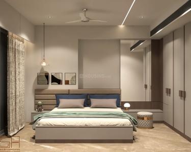 Bedroom Image of 5500 Sq.ft 4 BHK Apartment / Flat for rent in Venus Pashmina, Bodakdev Ahmedabad for Rs. 250000