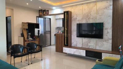 Living Room Image of 1301 Sq.ft 3 BHK Apartment / Flat for sale in Skyi Star City, Dhayari Pune for Rs. 7500000