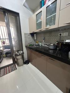 Kitchen Image of 425 Sq.ft 1 BHK Apartment / Flat for rent in Thane West Thane for Rs. 25000