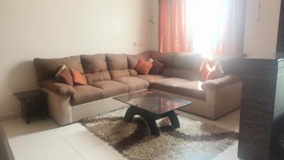 Living Room Image of 1000 Sq.ft 2 BHK Apartment / Flat for rent in Rohan Mithila, Viman Nagar Pune for Rs. 55000