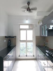 Kitchen Image of 1150 Sq.ft 3 BHK Apartment / Flat for rent in Godrej Emerald, Kasarvadavali Thane for Rs. 45000