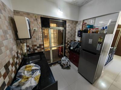 Kitchen Image of 800 Sq.ft 2 BHK Apartment / Flat for rent in Vasai West Vasai for Rs. 25000