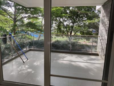 Balcony Image of 3300 Sq.ft 4 BHK Villa for rent in Kokapet Hyderabad for Rs. 120000