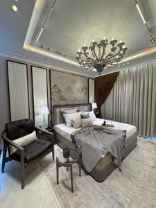 Bedroom Image of 1650 Sq.ft 3 BHK Apartment / Flat for sale in Golden Era Homes, Nagla Zirakpur for Rs. 10620006
