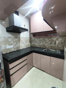 Kitchen Image of 350 Sq.ft 1 RK Studio for rent in Sarita Vihar New Delhi for Rs. 25000