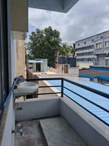 Balcony Image of 1600 Sq.ft 3 BHK Apartment / Flat for rent in HBR Layout Bengaluru for Rs. 40000