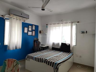 Bedroom Image of 1050 Sq.ft 2 BHK Apartment / Flat for rent in Magarpatta Iris, Magarpatta City Pune for Rs. 48000