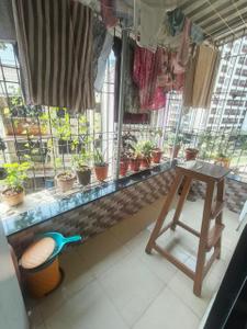 Balcony Image of 654 Sq.ft 1 BHK Apartment / Flat for sale in Sai Sawali Sankul, Kalyan West Kalyan for Rs. 5850000