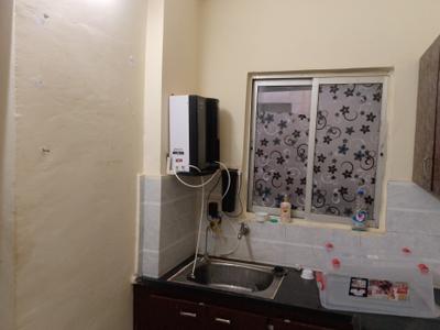 Kitchen Image of 1150 Sq.ft 2 BHK Apartment / Flat for rent in Sunil Agrawal Nilgiri Apartment, Dudhia Indore for Rs. 18000