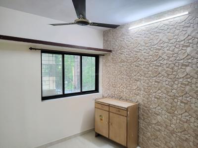 Bedroom Image of 650 Sq.ft 2 BHK Apartment / Flat for rent in Jai Chandrabhaga Heights by Jai Santoshi Mata Construction Builders And Developers, Thane East Thane for Rs. 28000